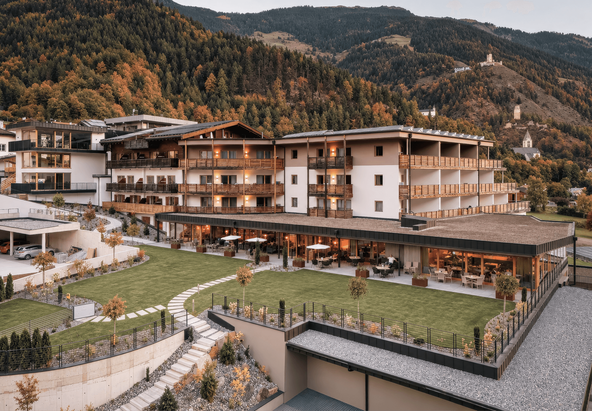 Tuberis Life Balance & Nature Farm im Herbst